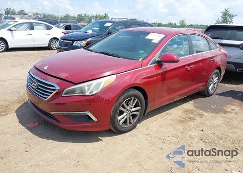 2015 Hyundai Sonata Se from USA, damaged, VIN 5NPE24AF9FH108591